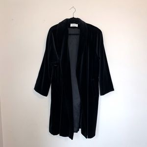 Vintage Dumas Velvet Mid Coat